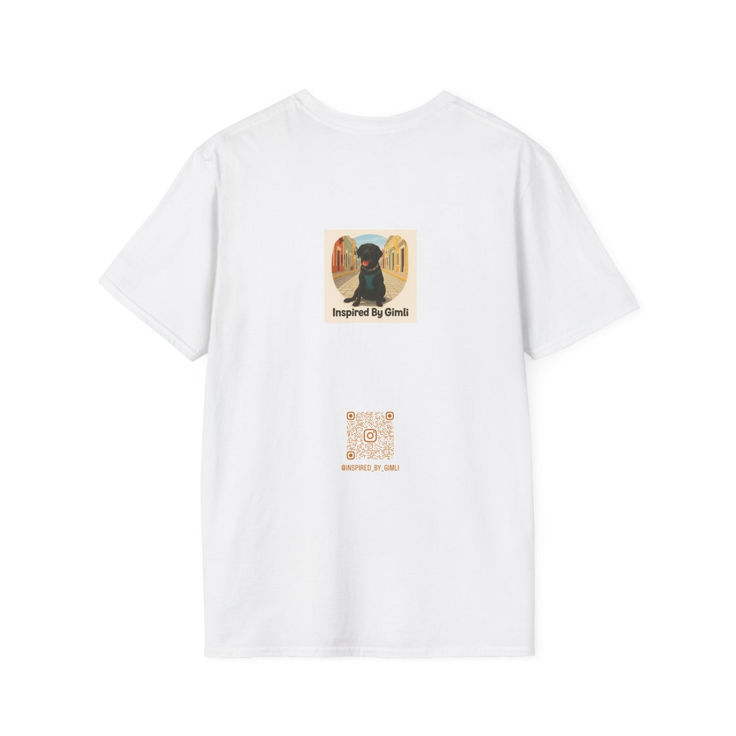 Dogs Bring Joy Unisex Softstyle T-Shirt - Artistic Pet Lover Tee