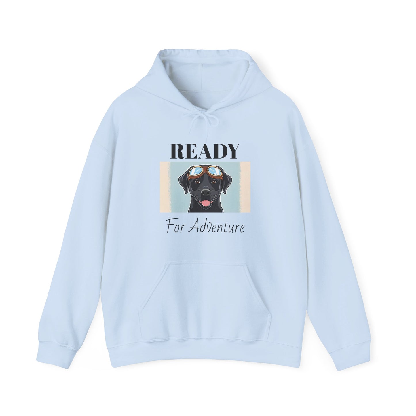 Adventure Ready Dog Hoodie - Unisex Heavy Blend™ Sweatshirt