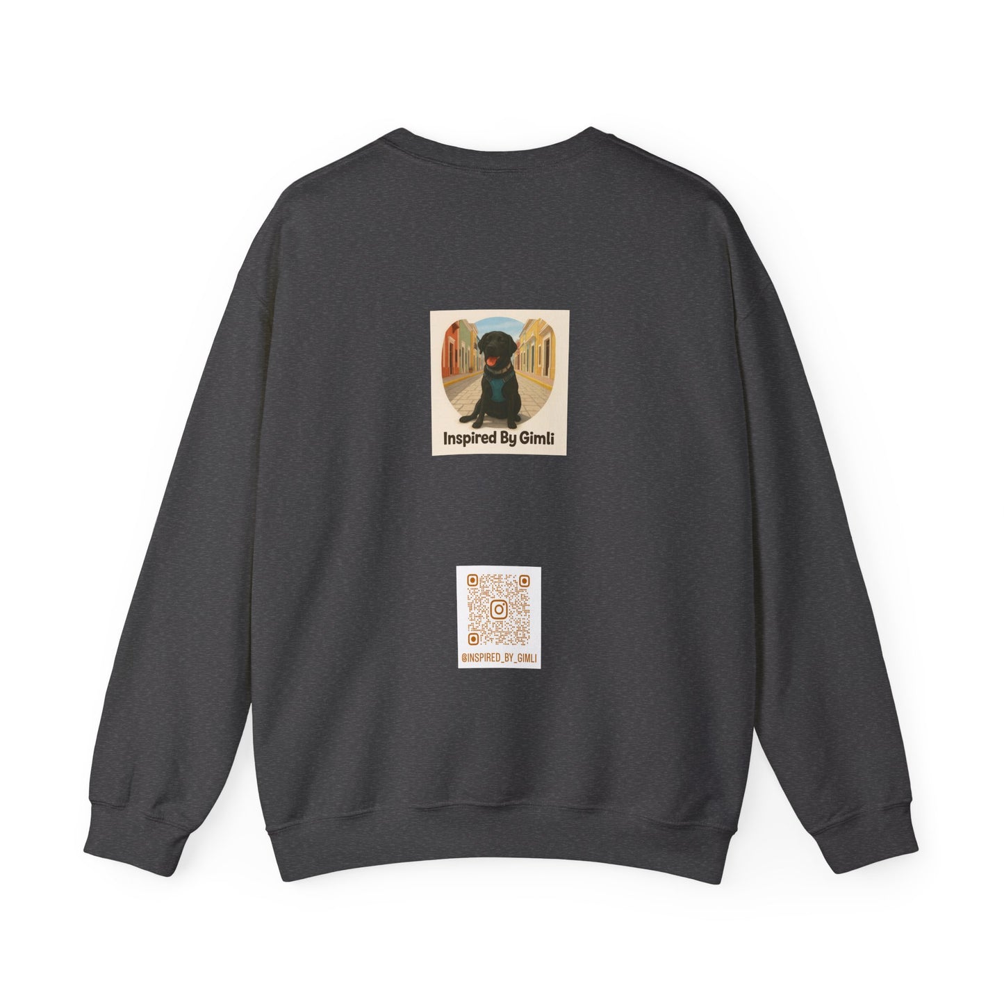 Dog Biker Crewneck Sweatshirt - Unisex Heavy Blend™