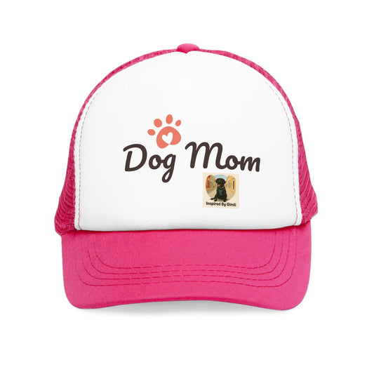 Dog Mom Mesh Trucker Hat - For Proud Dog Owners