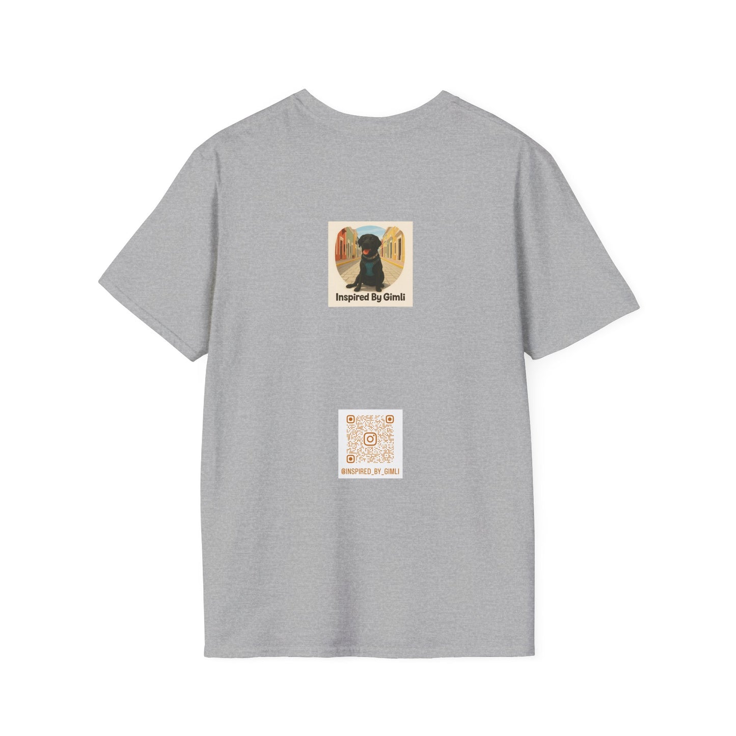 Ruff Rider Graphic T-Shirt - Unisex Softstyle Tee for Dog Lovers