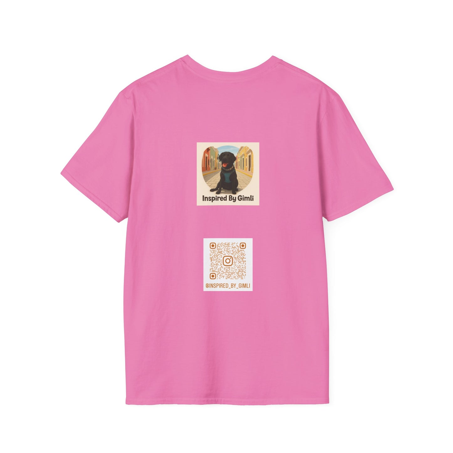 Humorous Dog-Themed Unisex Softstyle T-Shirt - 'Life's Ruff, Wear Goggles'
