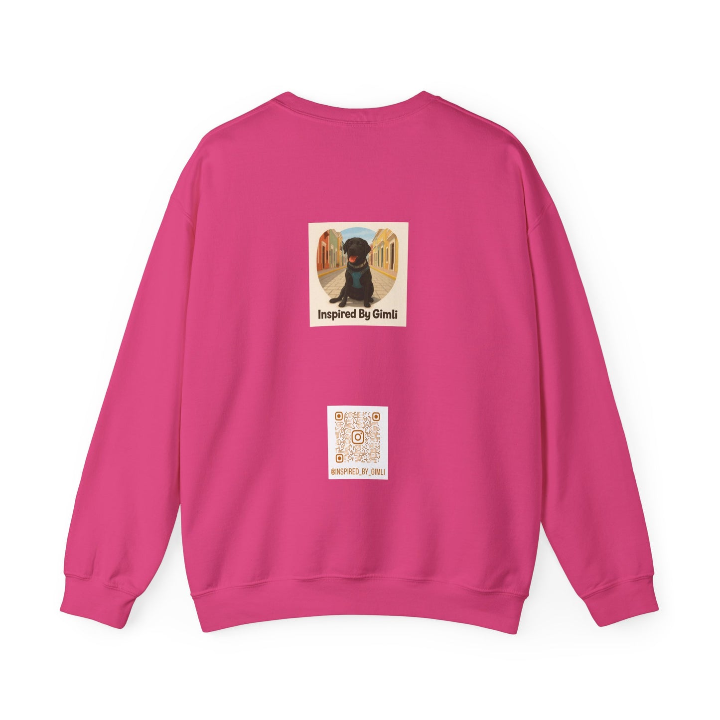 Dog Biker Crewneck Sweatshirt - Unisex Heavy Blend™
