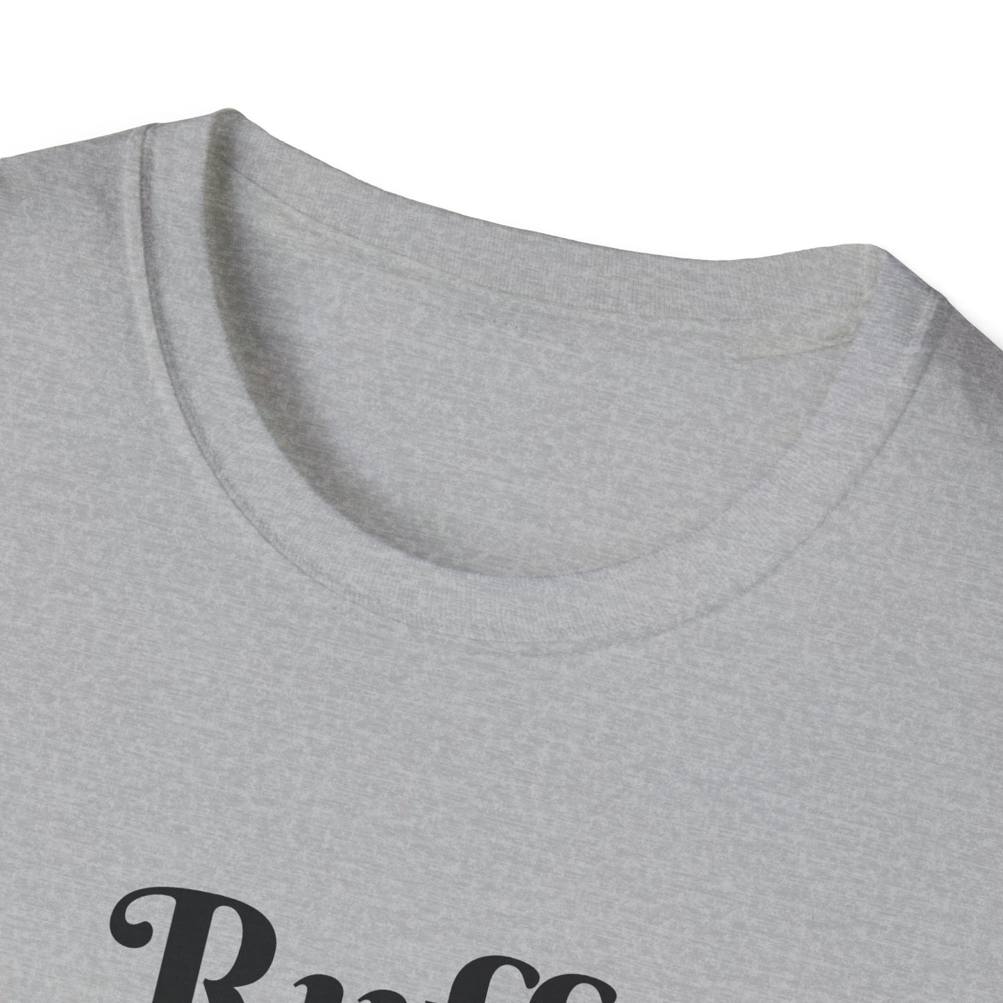 Ruff Rider Unisex Softstyle T-Shirt - Fun Dog Motorcycle Graphic Tee