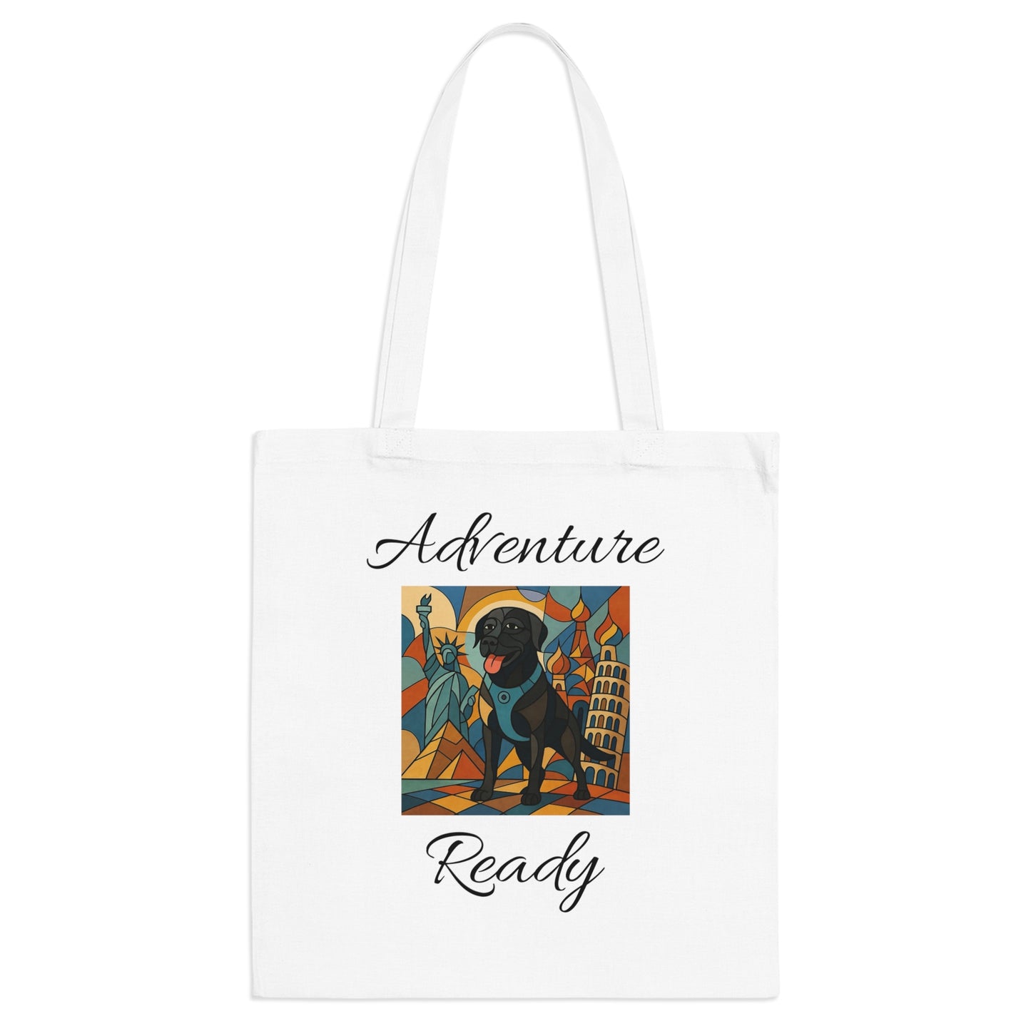 Whimsical Dog-Themed Tote Bag - Perfect for Pet Lovers & Gift Giving