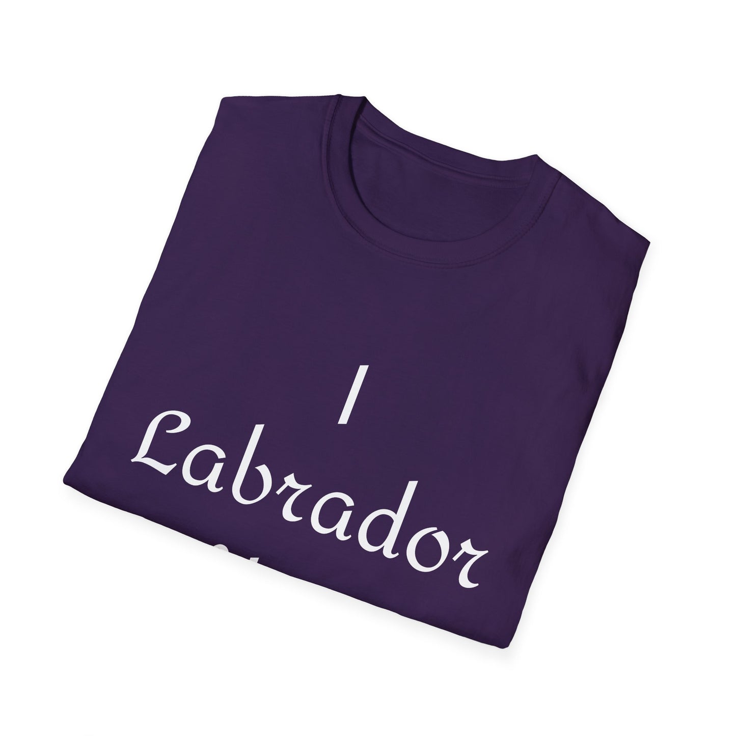 Labrador Love Unisex Softstyle T-Shirt - Cute Pet Owner Tee