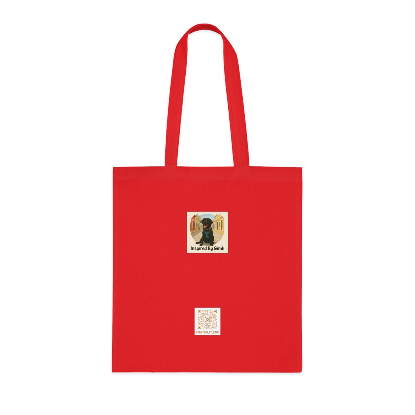 Chasing Sunsets Cotton Tote Bag - Inspirational Dog Design for Beach Lovers