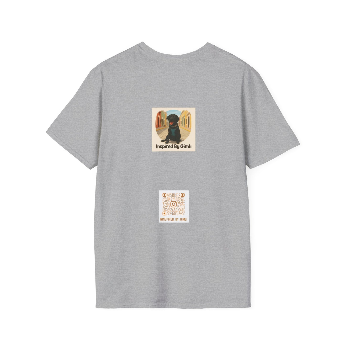 Dogs Bring Joy Unisex Softstyle T-Shirt - Artistic Pet Lover Tee