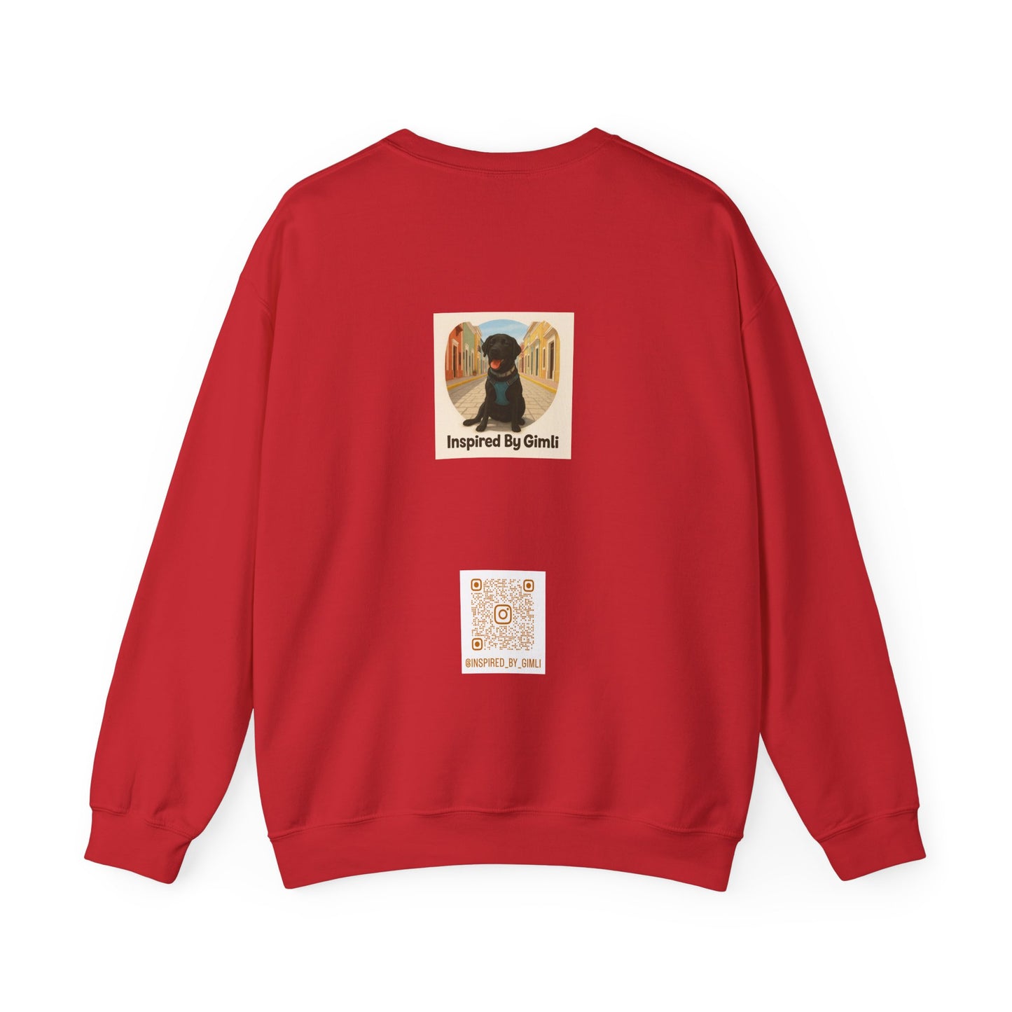 Dog Biker Crewneck Sweatshirt - Unisex Heavy Blend™