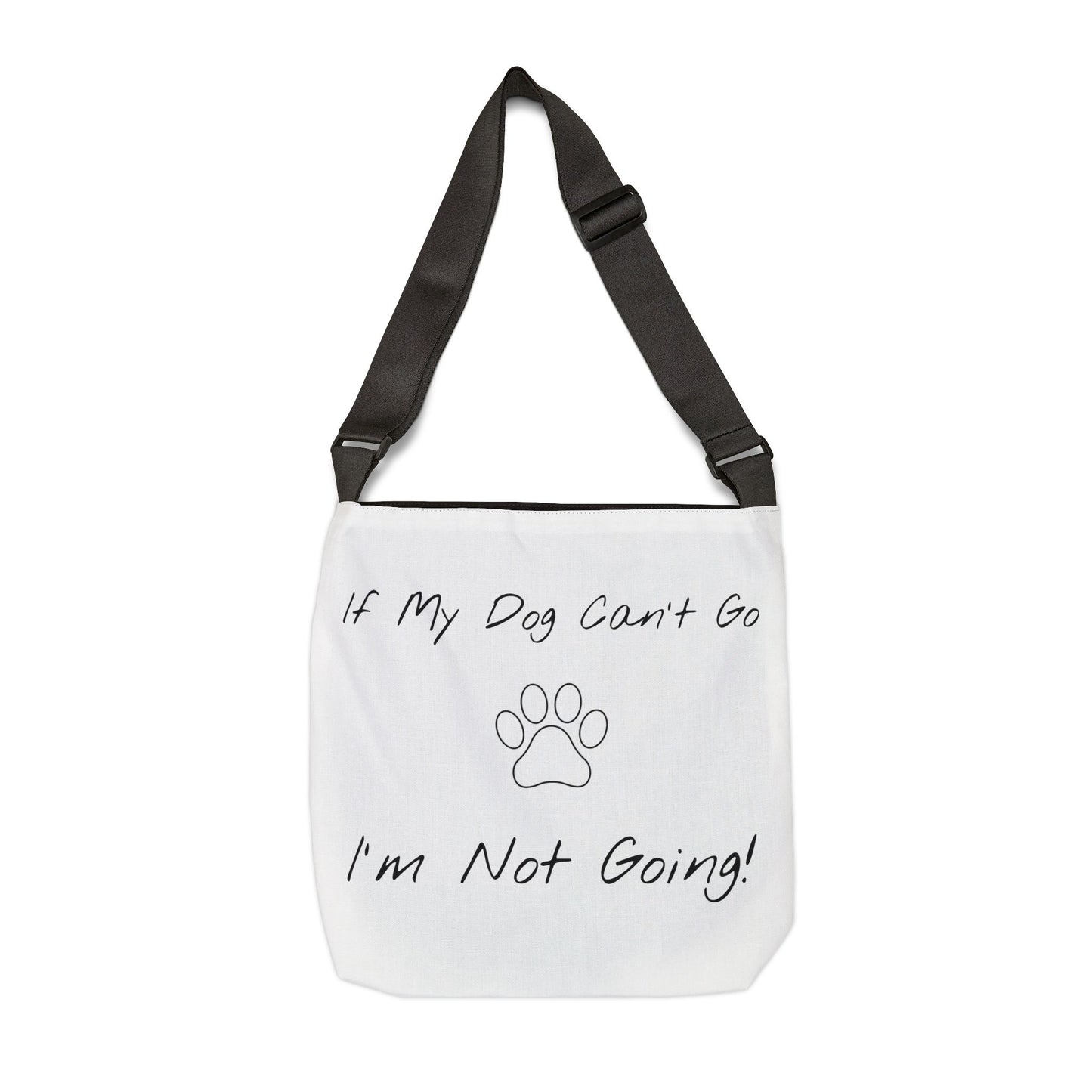 Double Sided Adjustable Tote Bag - Perfect for Dog Lovers