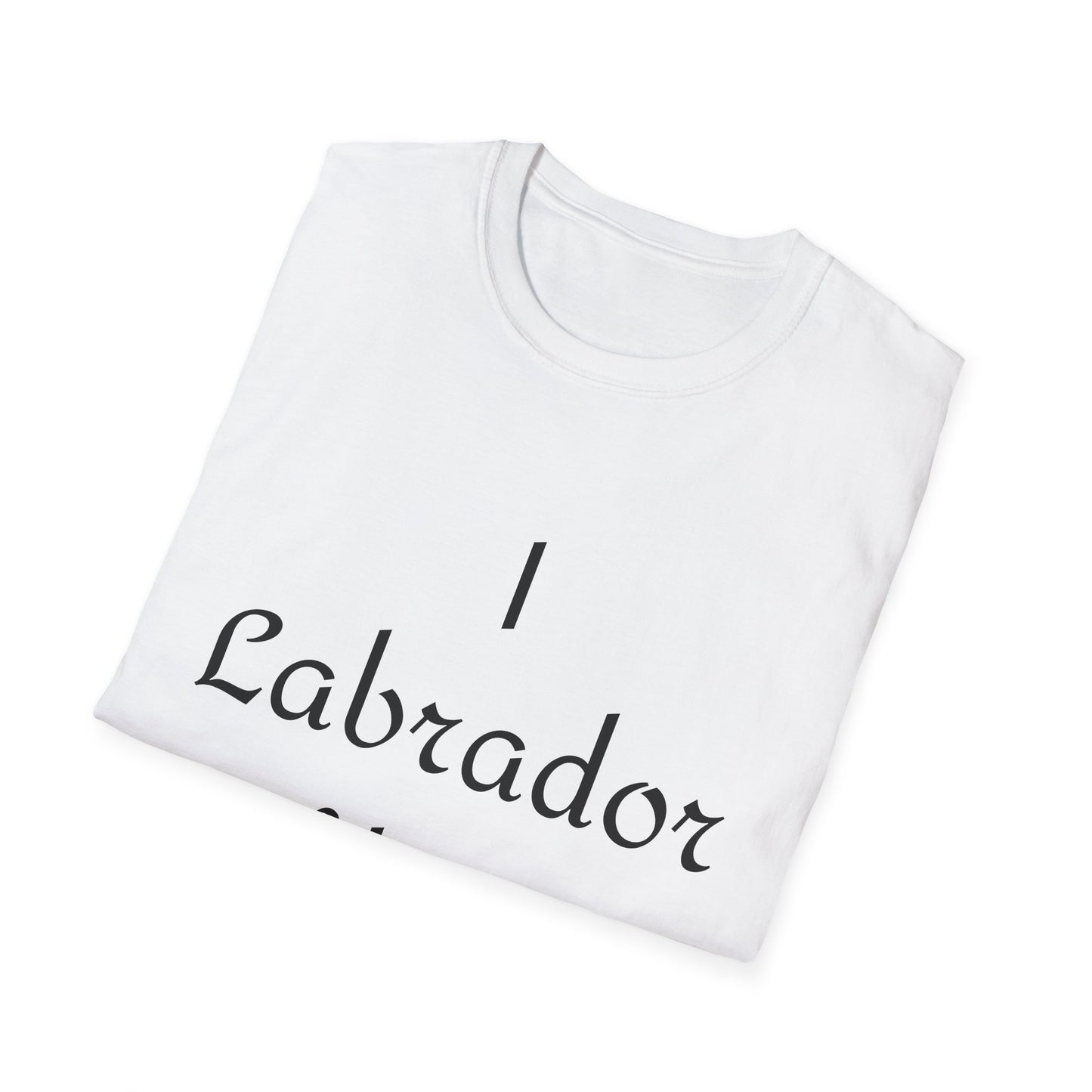 Labrador Love Unisex Softstyle T-Shirt - Cute Pet Owner Tee