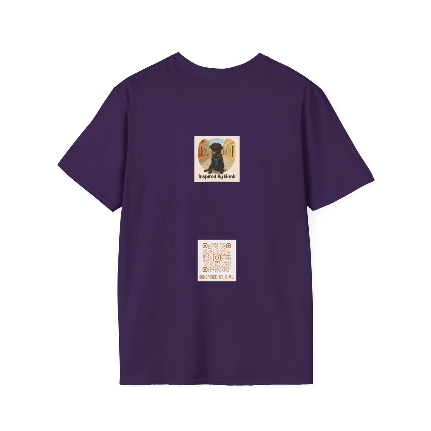 Dogs Bring Joy Unisex Softstyle T-Shirt - Artistic Pet Lover Tee