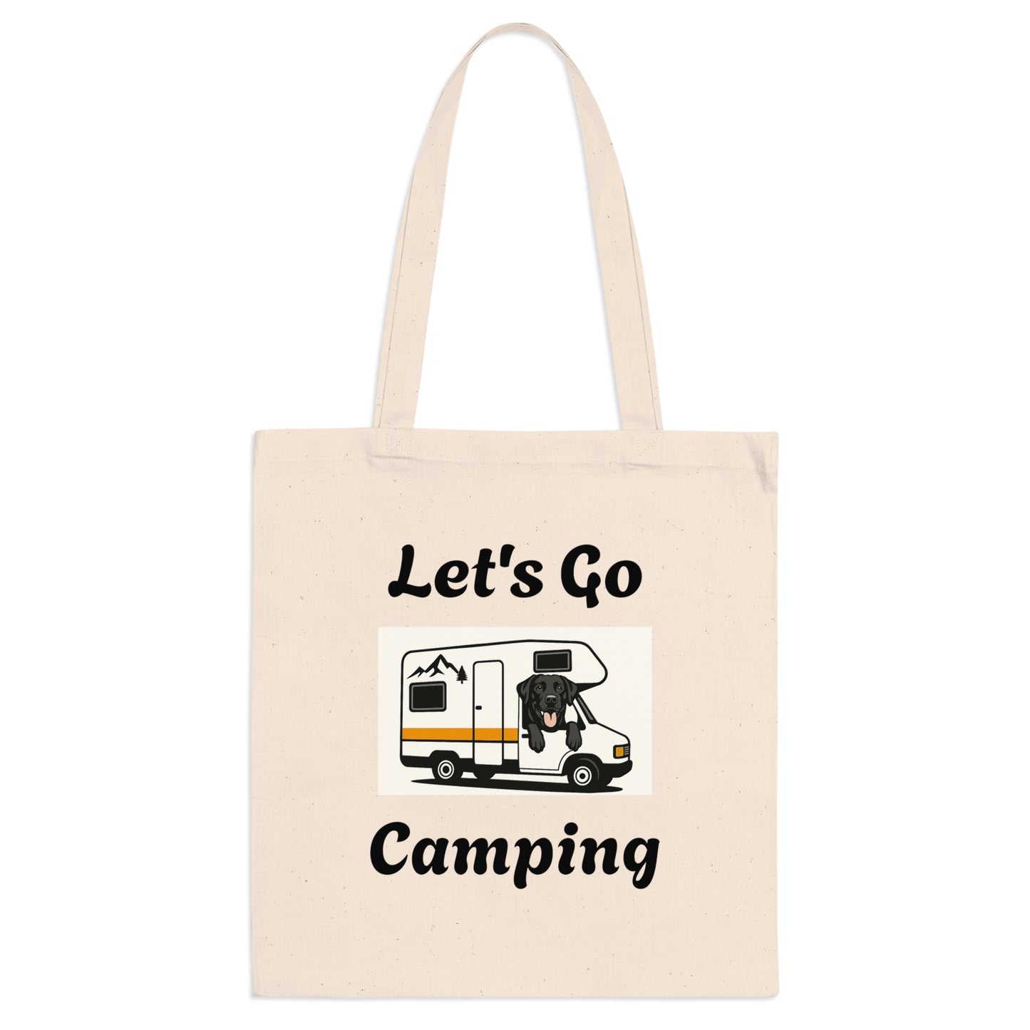 Camping Adventure Tote Bag - Let's Go Camping Design