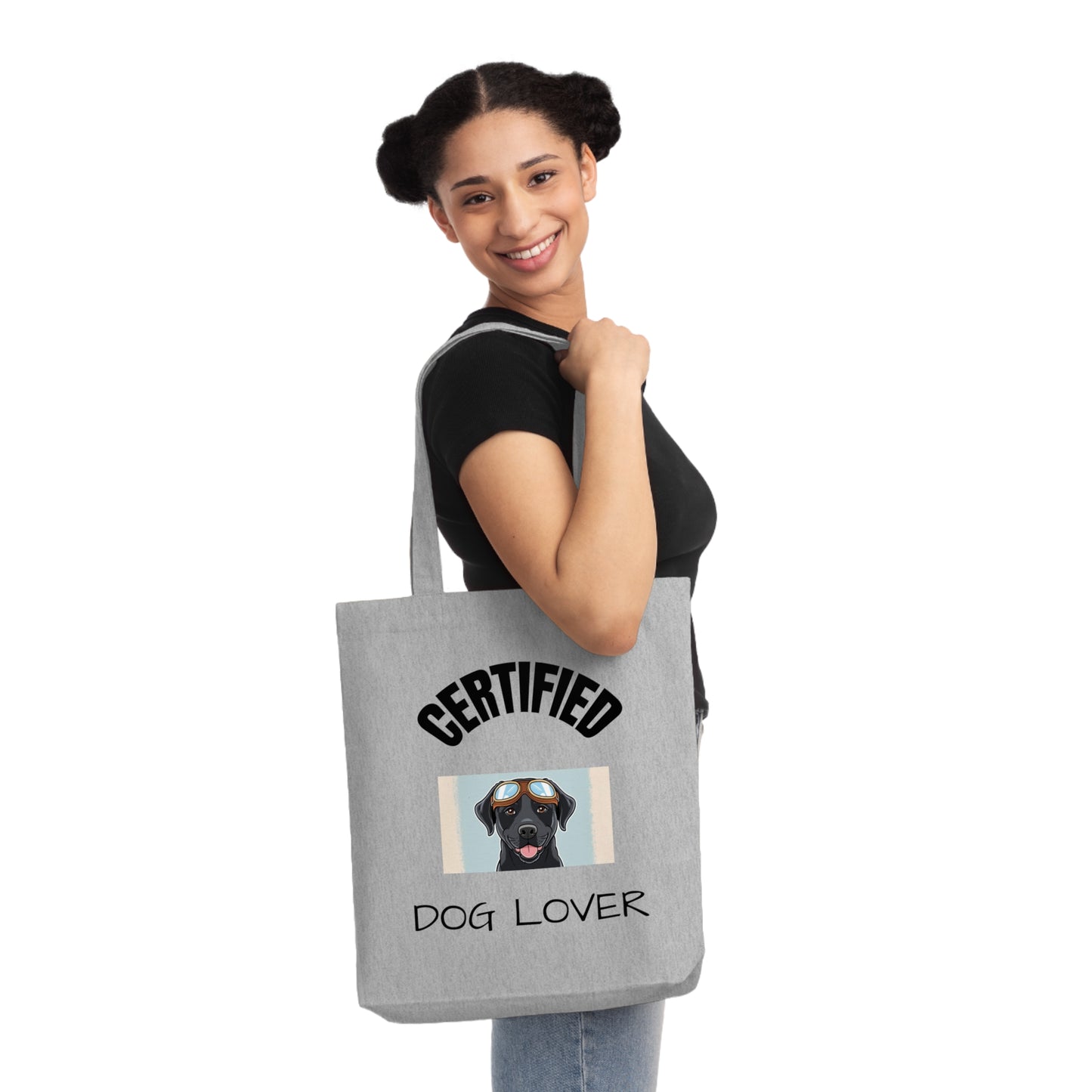 Dog Lover Woven Tote Bag - Certified & Inspired By Gimli Design