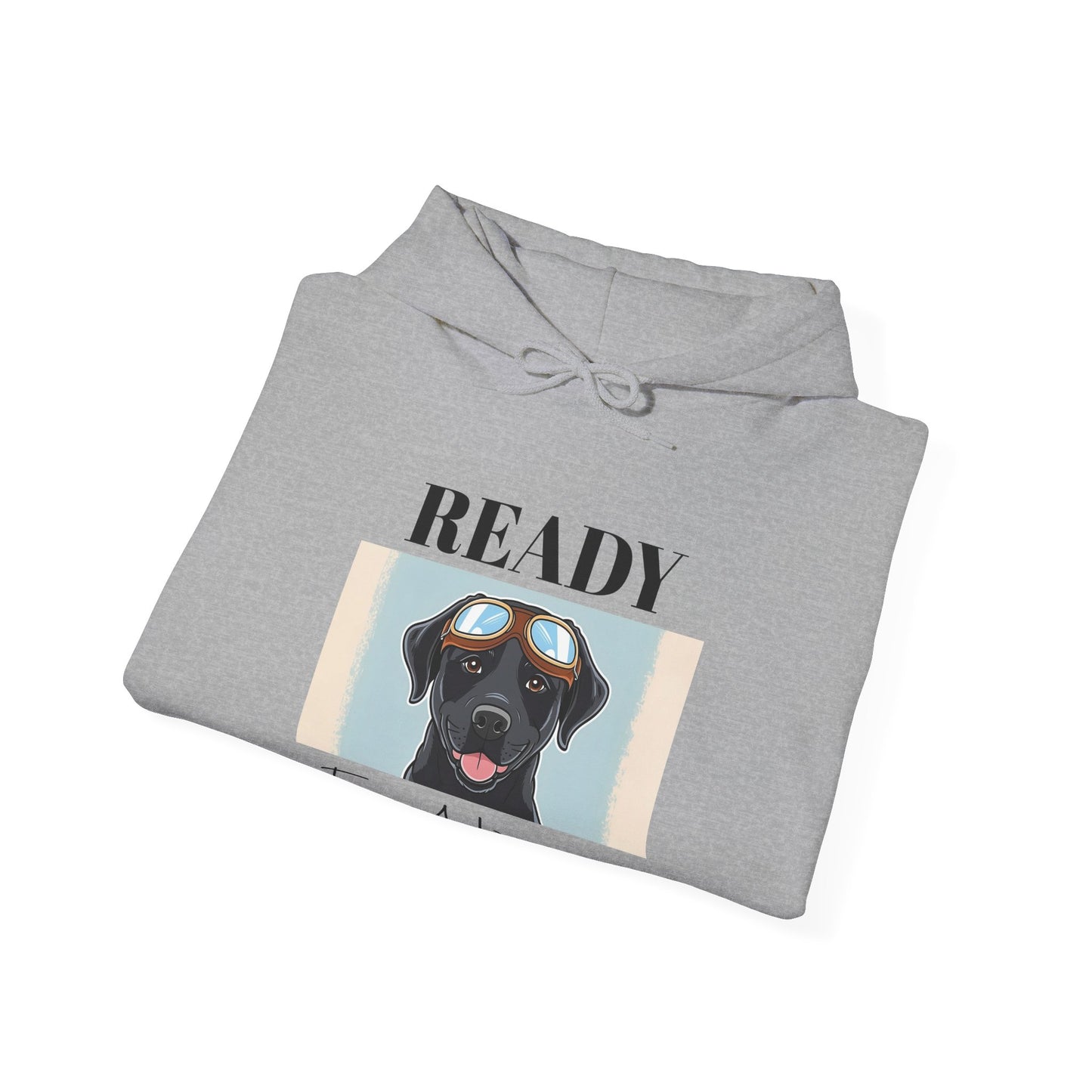 Adventure Ready Dog Hoodie - Unisex Heavy Blend™ Sweatshirt