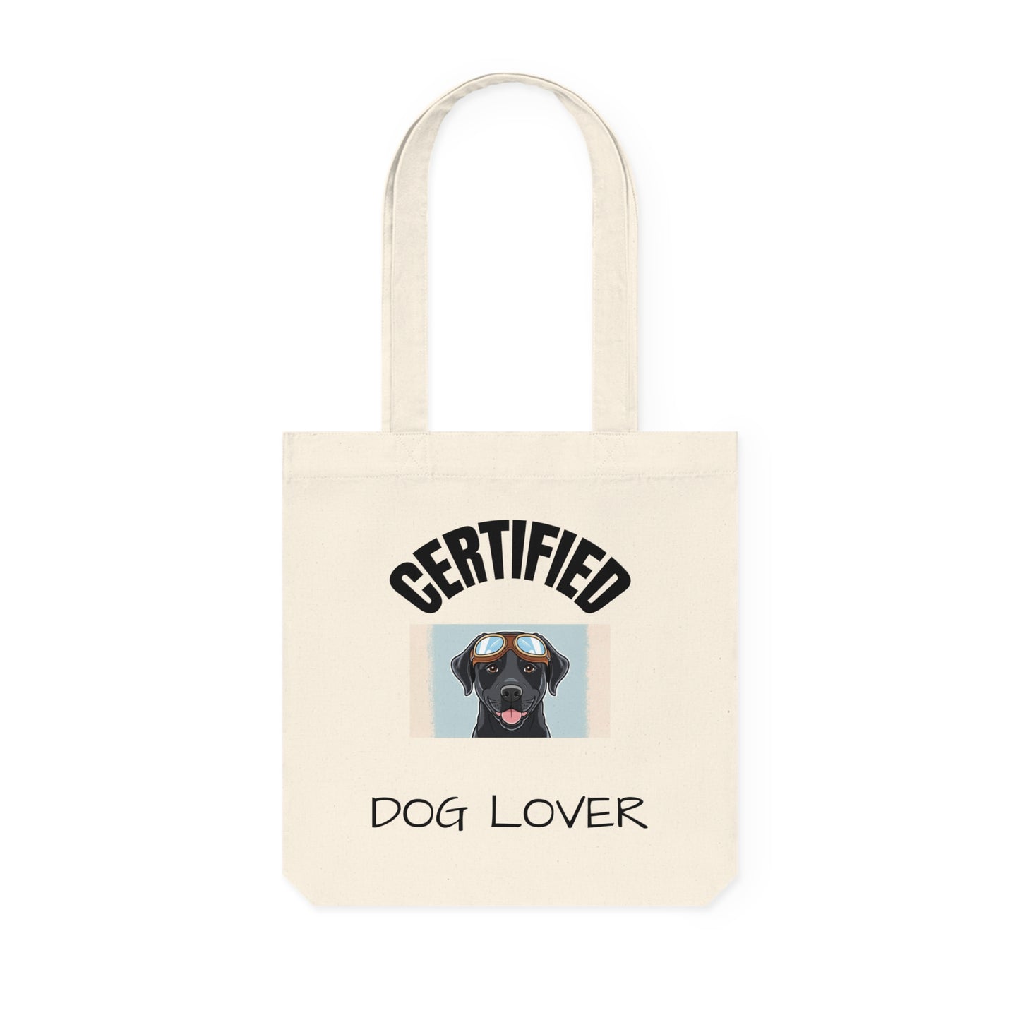 Dog Lover Woven Tote Bag - Certified & Inspired By Gimli Design