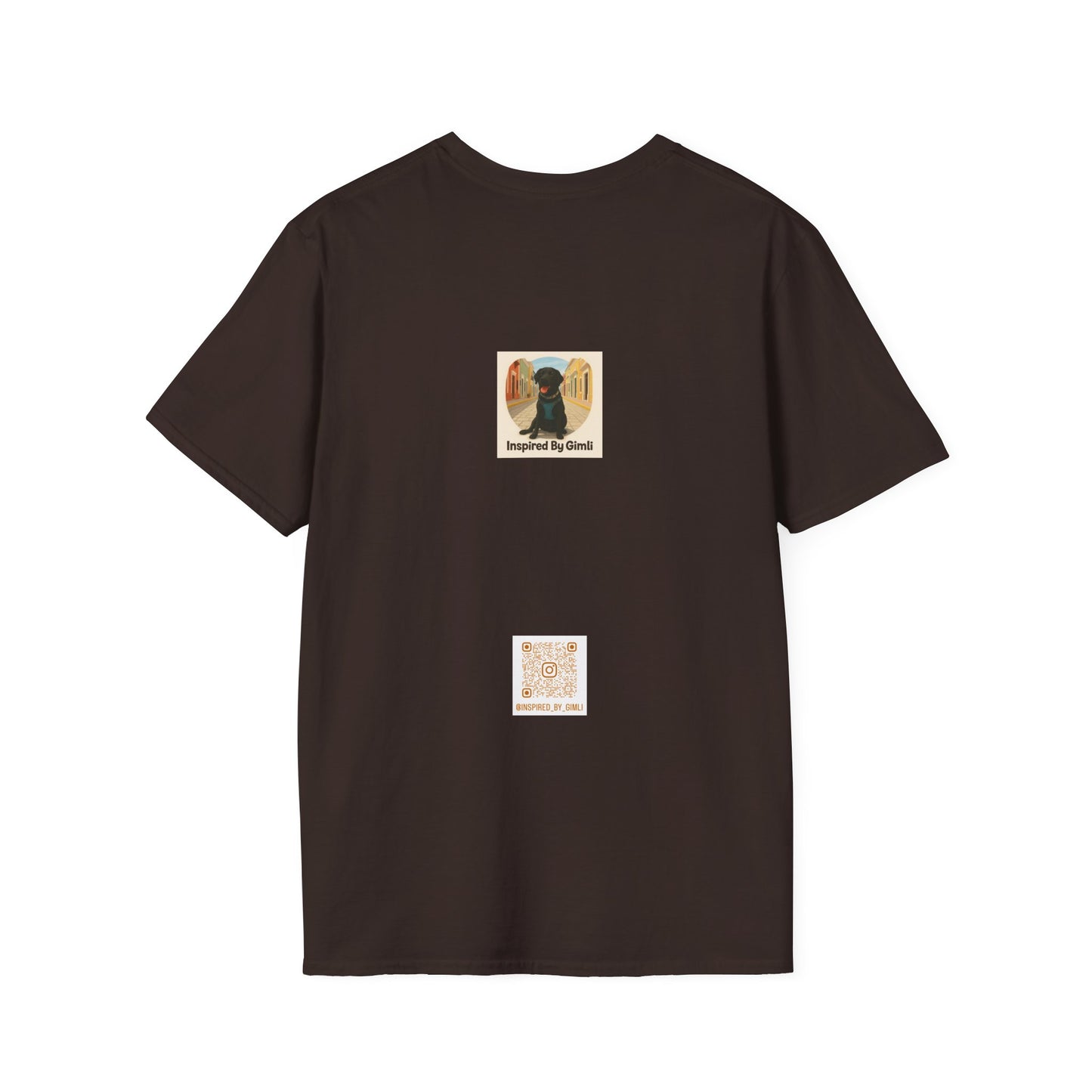 Ruff Rider Unisex Softstyle T-Shirt - Fun Dog Motorcycle Graphic Tee