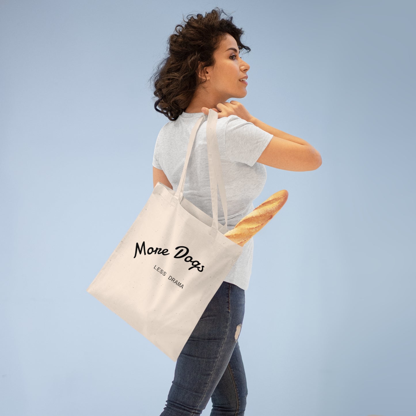 Eco-Friendly Tote Bag - Inspired by Gimli Design for Dog Lovers