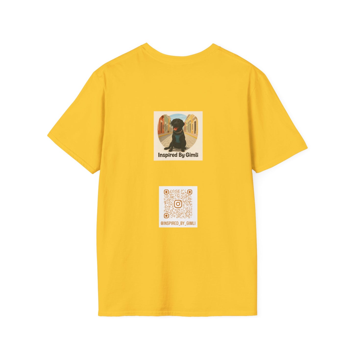Humorous Dog-Themed Unisex Softstyle T-Shirt - 'Life's Ruff, Wear Goggles'