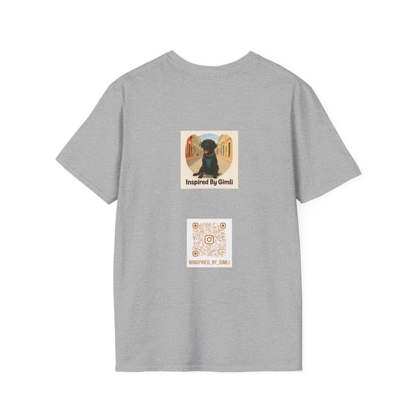 Humorous Dog-Themed Unisex Softstyle T-Shirt - 'Life's Ruff, Wear Goggles'