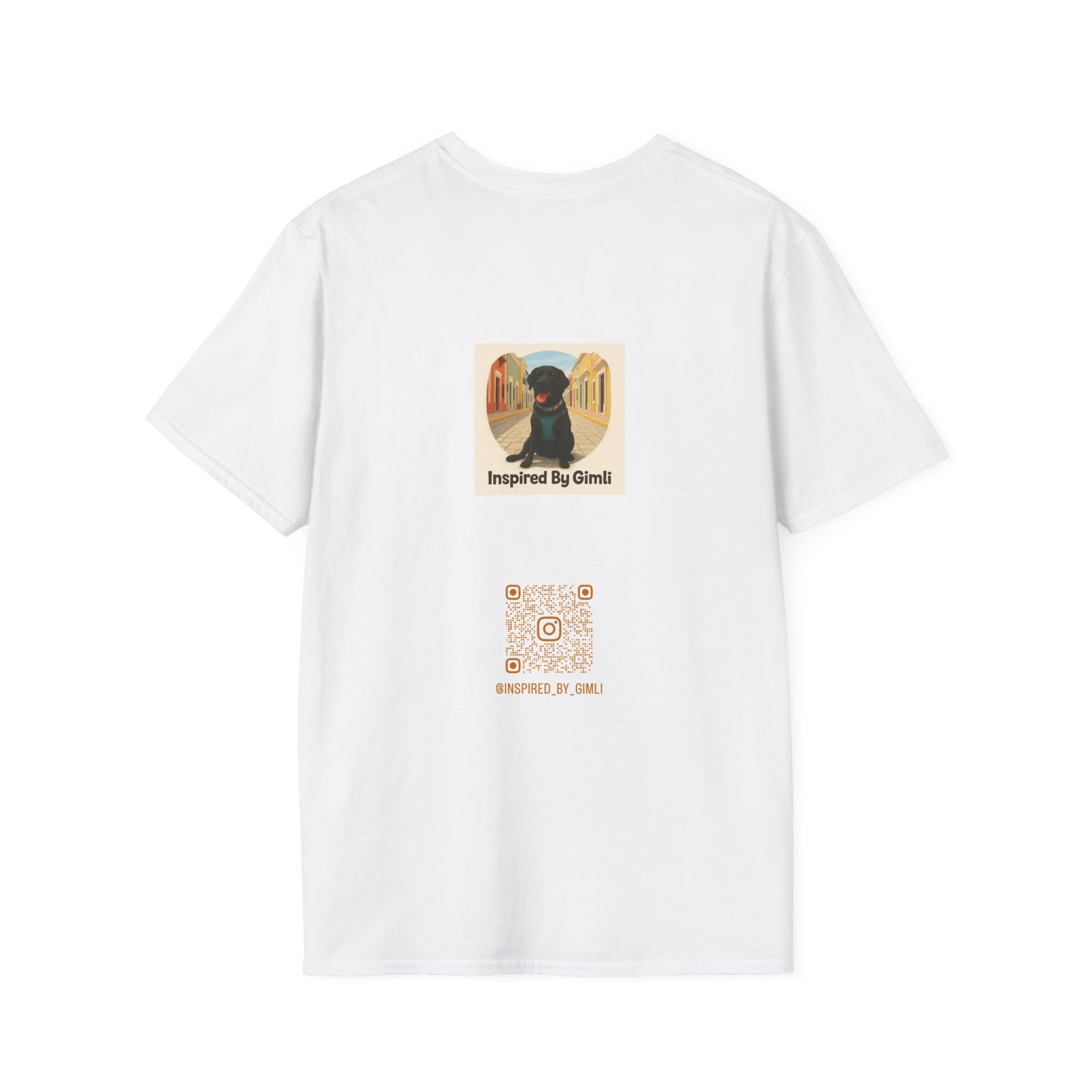 Humorous Dog-Themed Unisex Softstyle T-Shirt - 'Life's Ruff, Wear Goggles'
